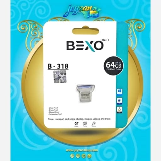 فلش مموری بکسو مدل B318 ظرفیت 64گیگابایت — تصویر ۴