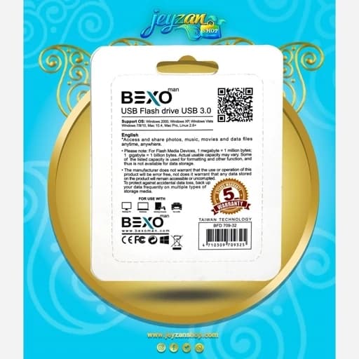 فلش مموری بکسو مدل B709 ظرفیت 256گیگابایت — تصویر ۳