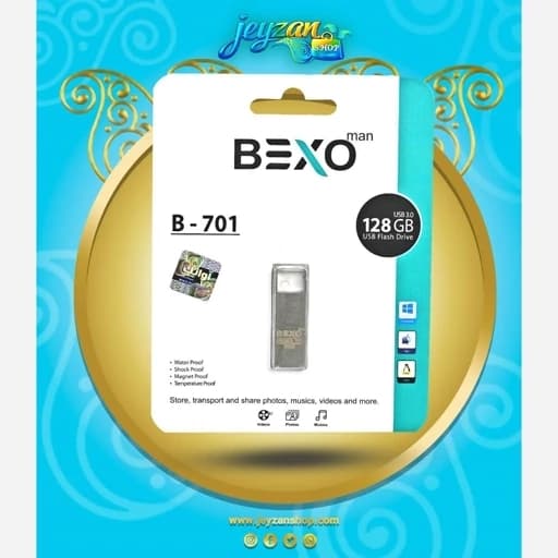 فلش مموری بکسو مدل B701 ظرفیت 128 گیگابایت — تصویر ۲