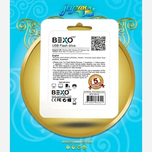 فلش مموری بکسو مدل B334 ظرفیت 32گیگابایت — تصویر ۵