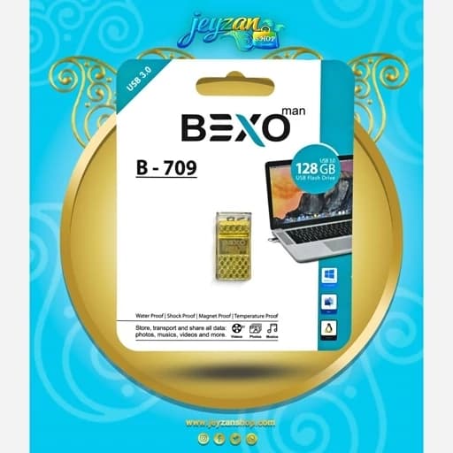 فلش مموری بکسو USB3 مدل B709 ظرفیت 128 گیگابایت — تصویر ۴