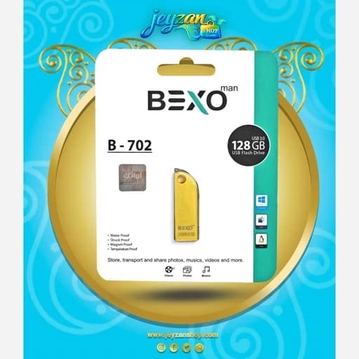 فلش مموری بکسو USB3 مدل B702 ظرفیت 128 گیگابایت