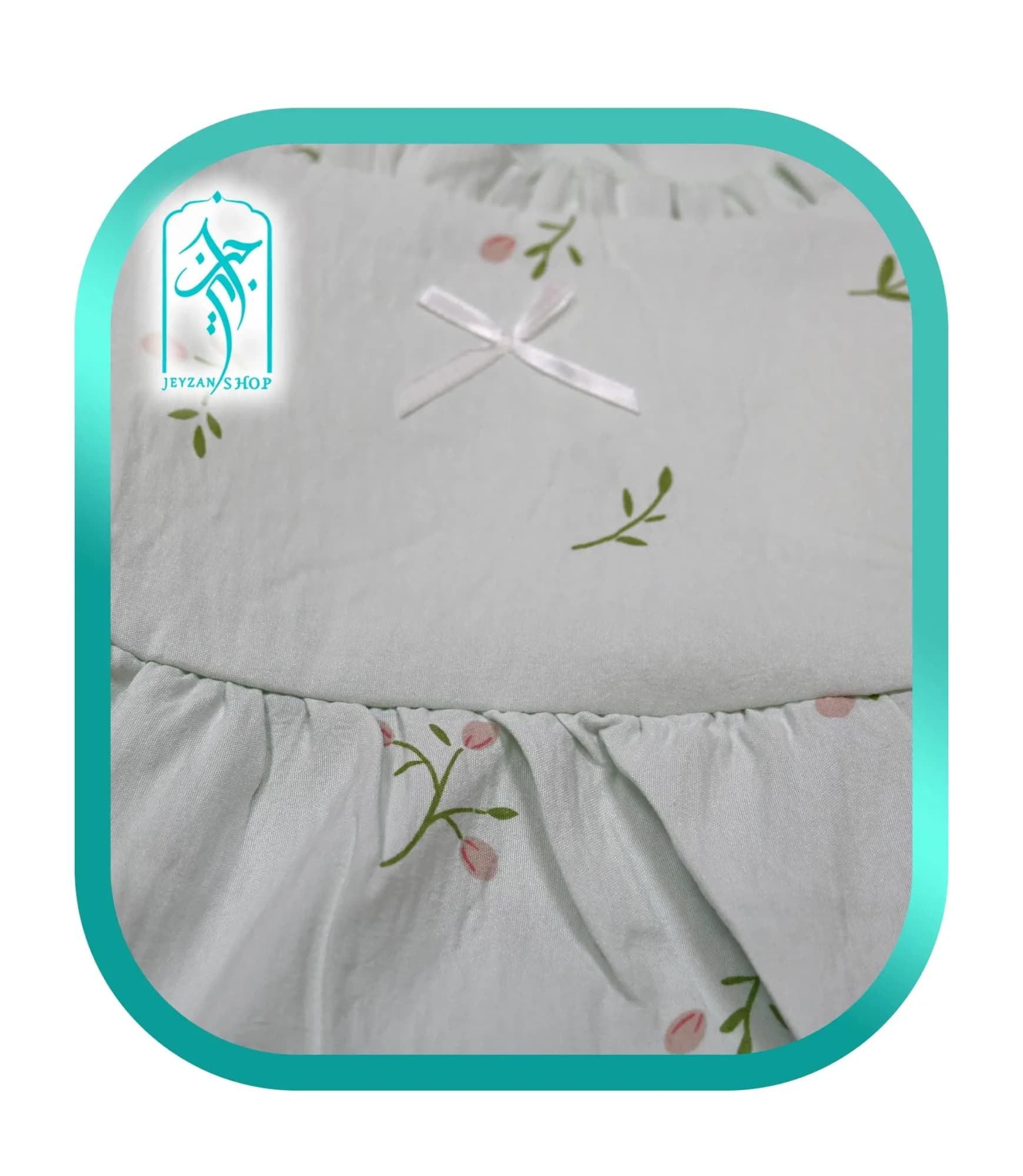 پیراهن راحتی زنانه مدل سه گل کد H254 — تصویر ۷