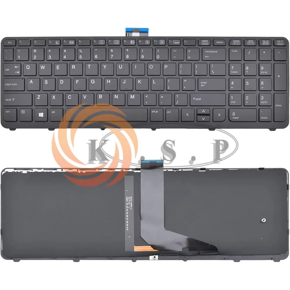 کیبورد لپ تاپ اچ پی Keyboard HP ZBook 15 G1 — تصویر ۴