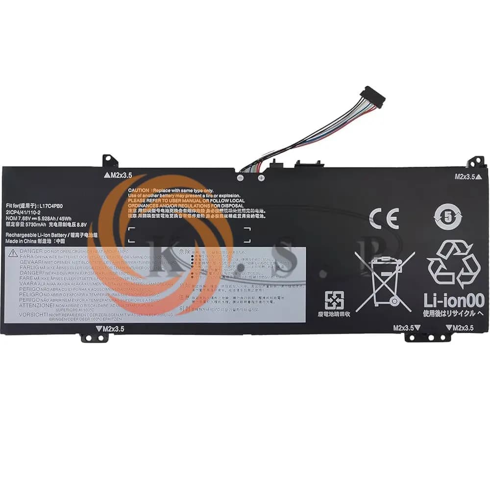 باتری لپ تاپ لنوو Battery Lenovo ip530 L17C4PB0 — تصویر ۴