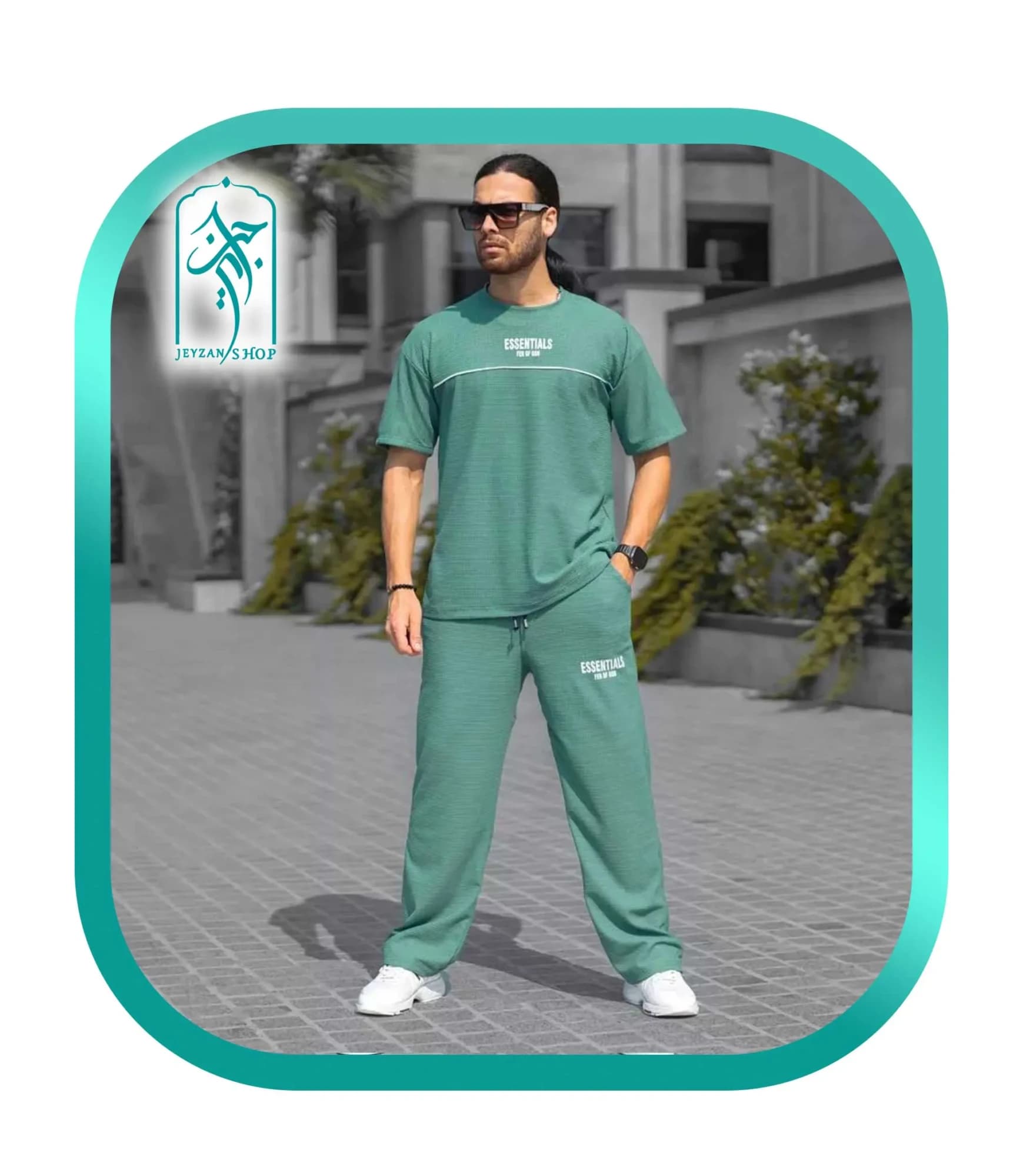 ست تیشرت و شلوار مردانه مدل ESSENTIALS کد M232