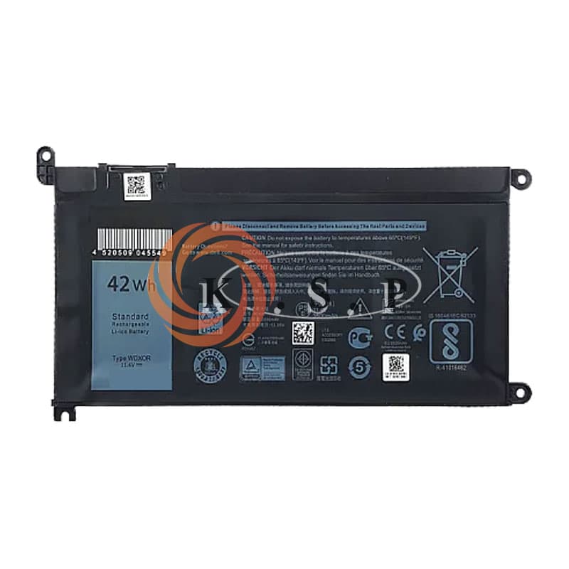 باتری لپ تاپ دل Battery Dell Inspiron 15-5567 WDX0R اورجینال