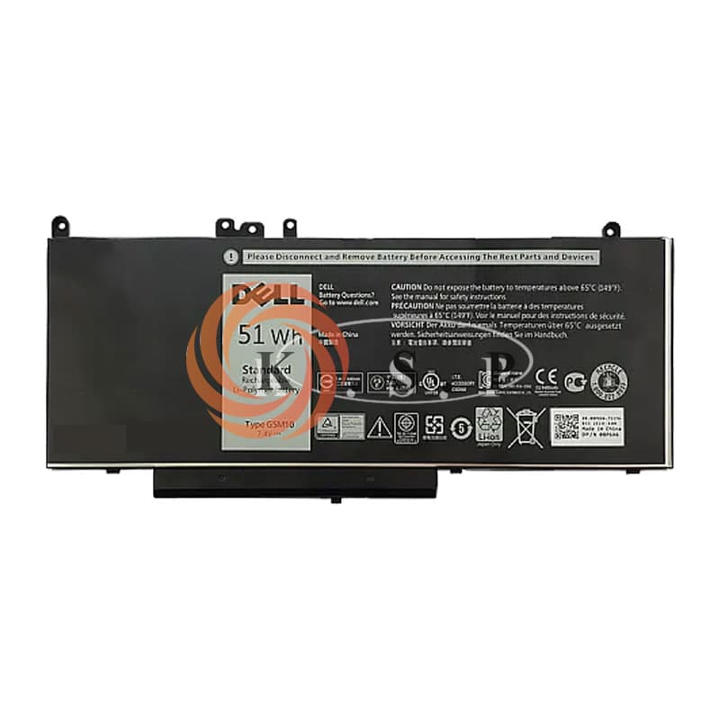 باتری لپ تاپ دل Battery Latitude E5450 (G5M10)