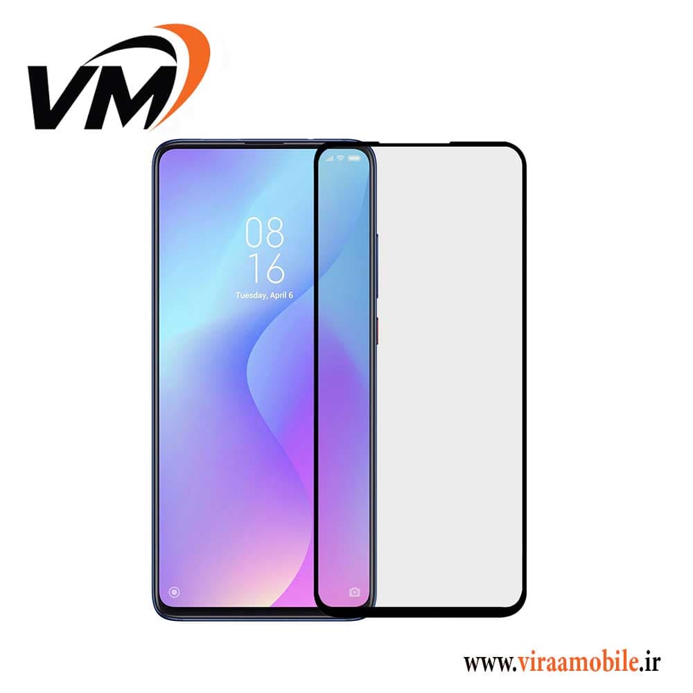 محافظ صفحه نمایش فول چسب شیائومی Redmi 9T — تصویر ۶