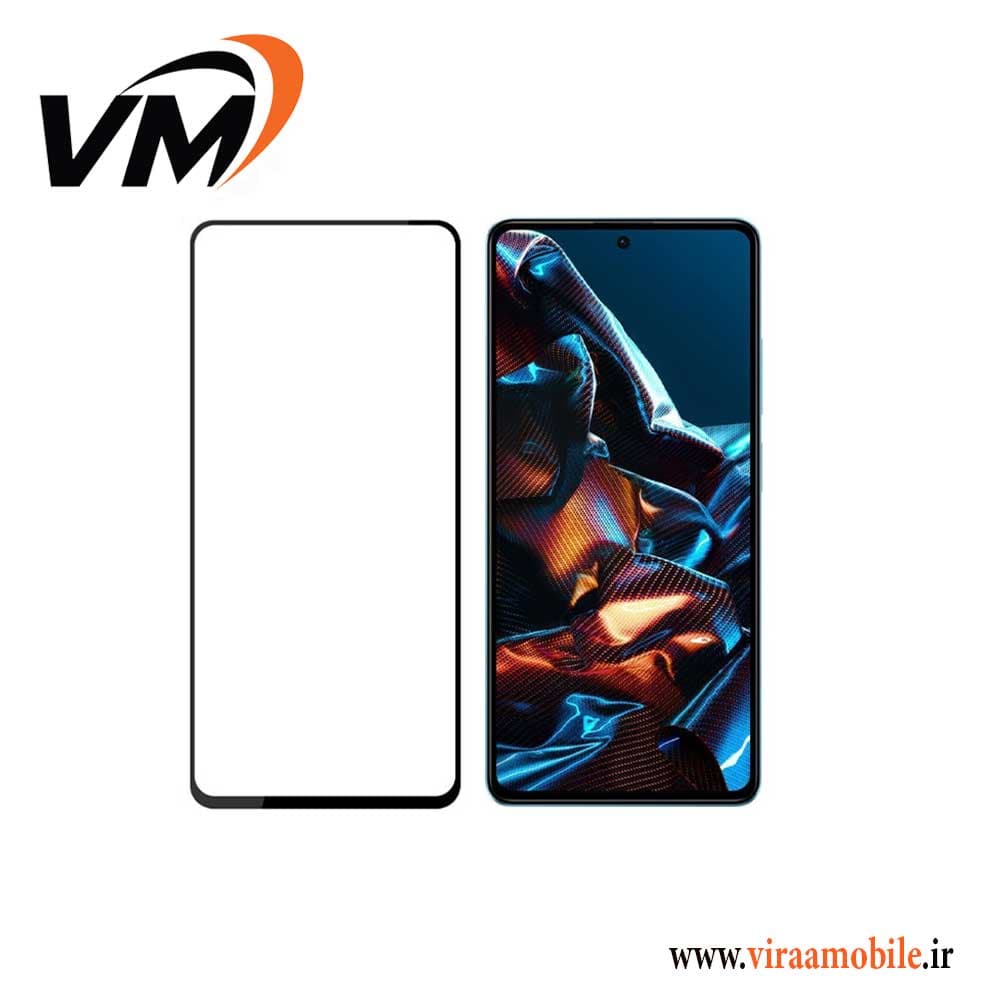 محافظ صفحه نمایش فول چسب شیائومی Xiaomi Poco X5