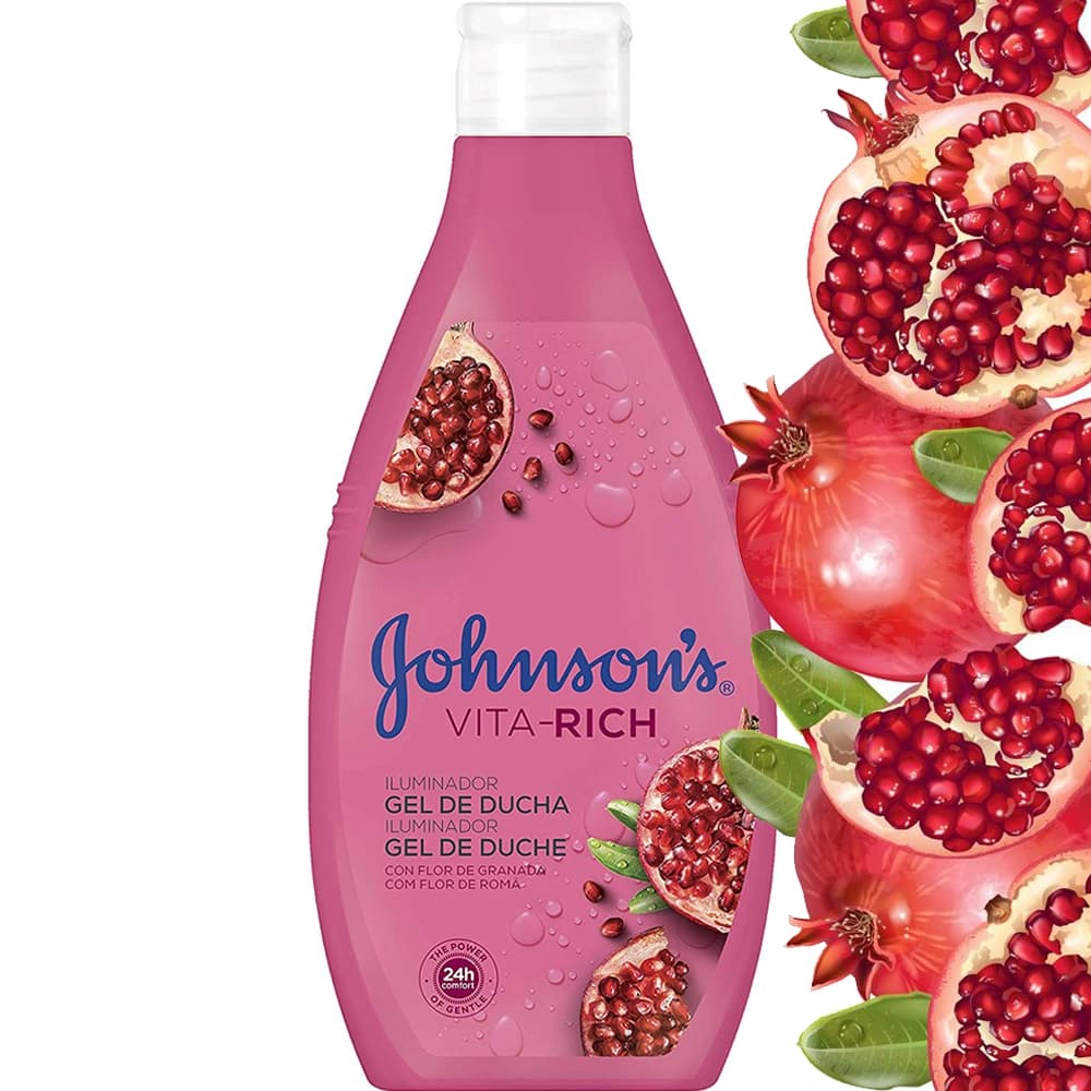 شامپو بدن عصاره انار جانسون 750ml — تصویر ۱۰
