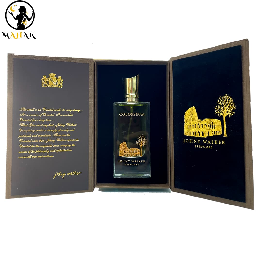 عطر ادکلن جانی واکر کلوسئوم قهوه ای johny walker colosseum eau de parfum — تصویر ۴