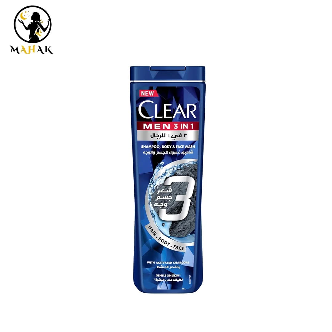 شامپو ضدشوره 3در1 کلیر آقایان Anti Dandruff 3 In 1 Shampoo For Men