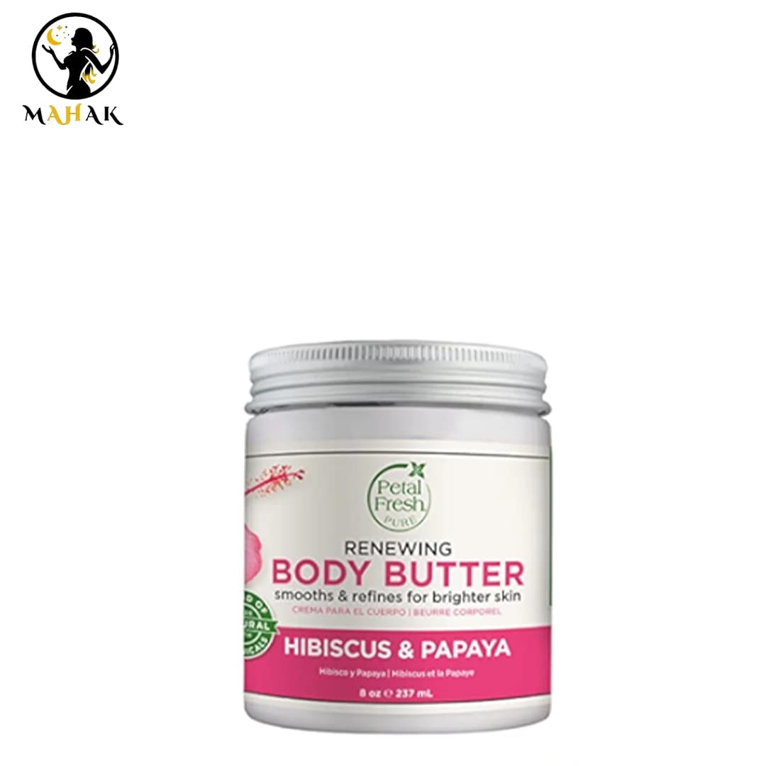 کره روشن کننده بدن گل ختمی و پاپایا پتال فرش Petal Fresh Hibiscus and Papaya Body Butter — تصویر ۲