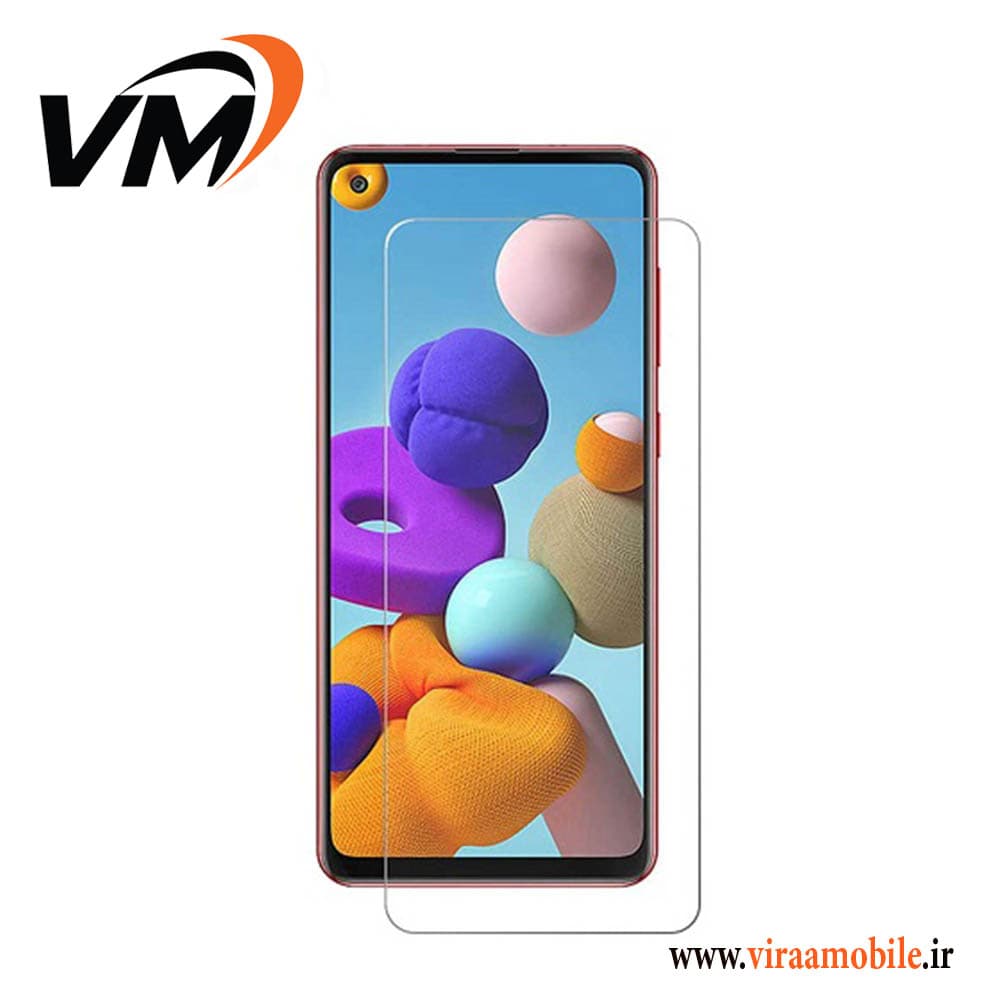 گلس محافظ صفحه نمایش سامسونگ Galaxy A21 — تصویر ۲