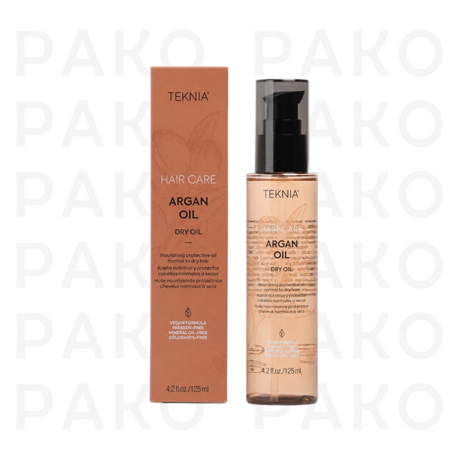 روغن آرگان خشک لاکمه سری Teknia مدل Argan Oil حجم 125 میلی لیتر — تصویر ۷