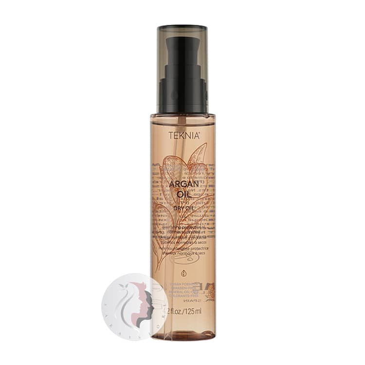 روغن آرگان خشک لاکمه سری Teknia مدل Argan Oil حجم 125 میلی لیتر