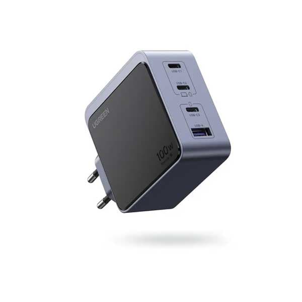 شارژر دیواری 100 وات با سه پورت USB-C و یک پورت USB-A یوگرین مدل X565 کد 35043 — تصویر ۶