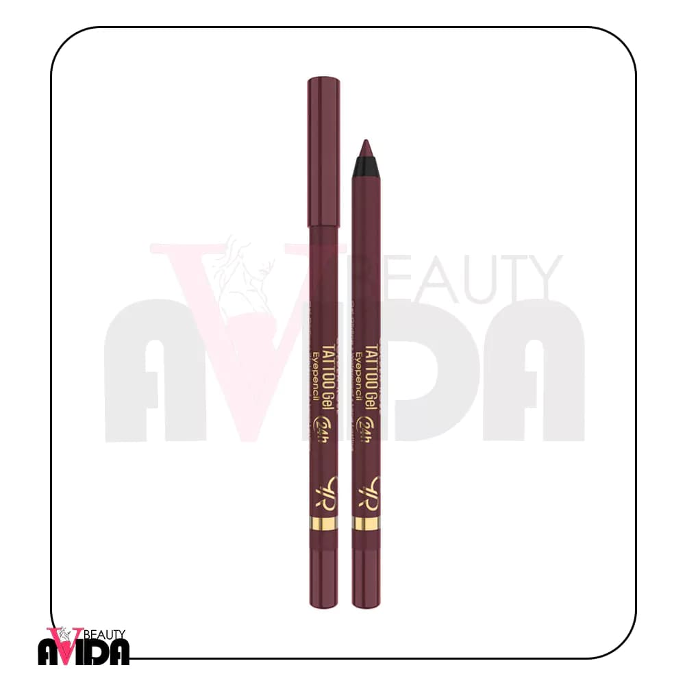 مداد چشم تتو ژل گلدن رز مدل Golden Rose Tattoo Gel Eye Pencil شماره 116 — تصویر ۴