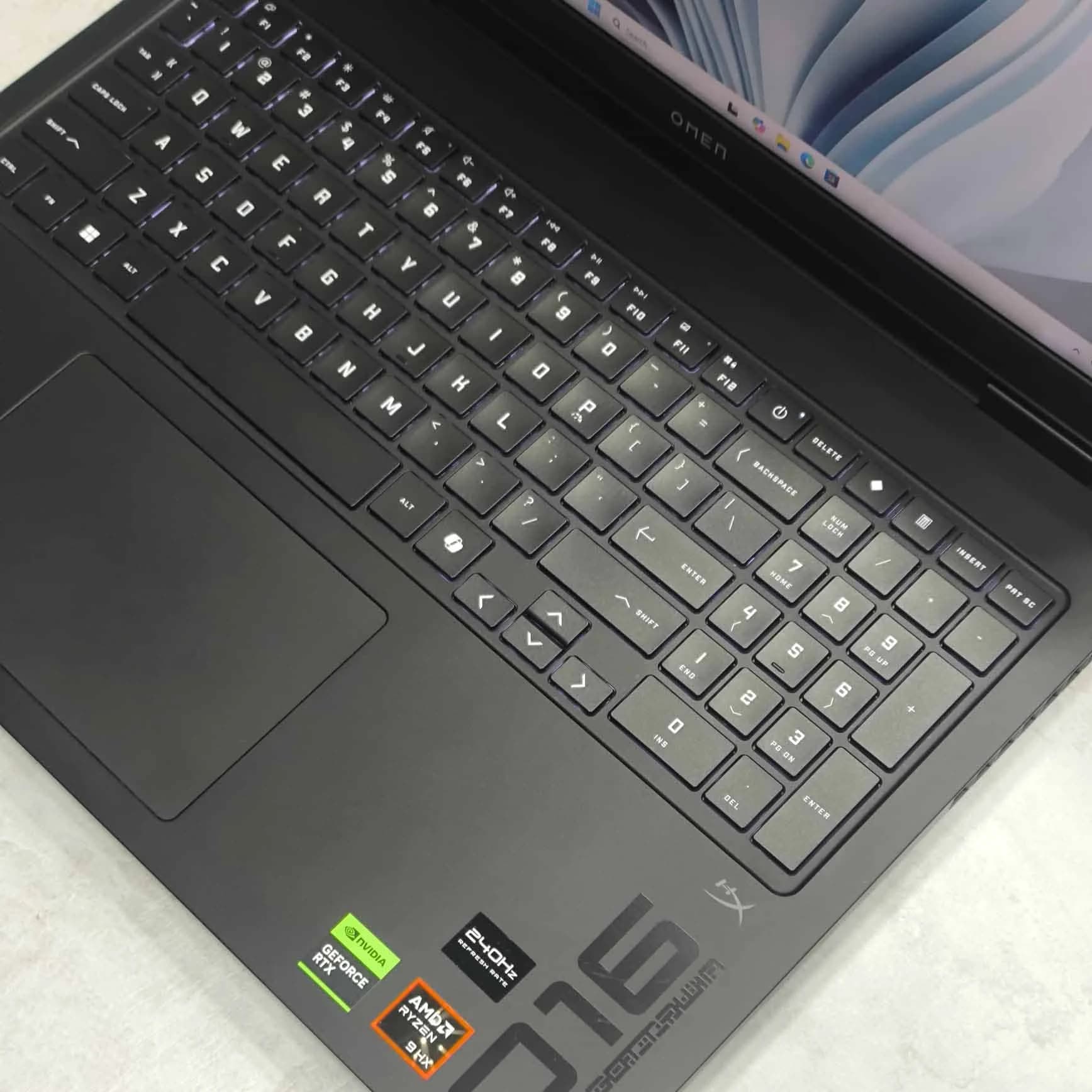 HP OMEN 16 Ryzen 9 8945hx/16/1tb/rtx5060 — تصویر ۱۲