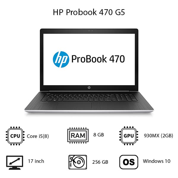 لپ تاپ HP مدل Probook 470 G5 – گرافیک دار — تصویر ۵