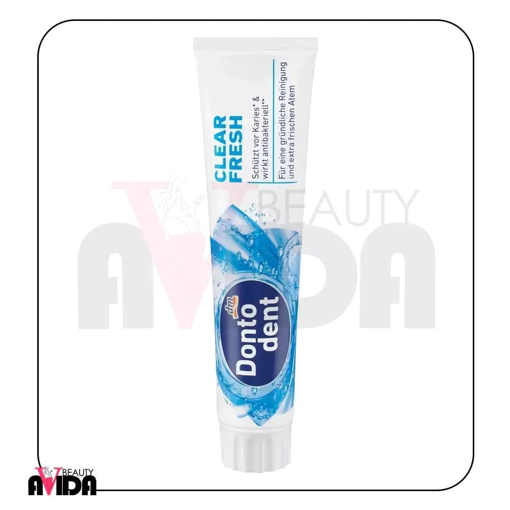 خمیر دندان دنتودنت مدل Dontodent CLEAR FRESH حجم 125 میلی لیتر