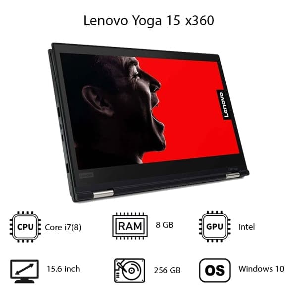 لپ تاپ Lenovo مدل Yoga 15 x360 – i7