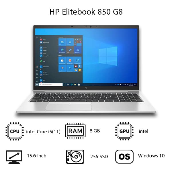 لپ تاپ HP مدل Elitebook 850 G8 – i5 لمسی