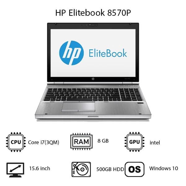 لپ تاپ HP مدل Elitebook 8570P — تصویر ۵