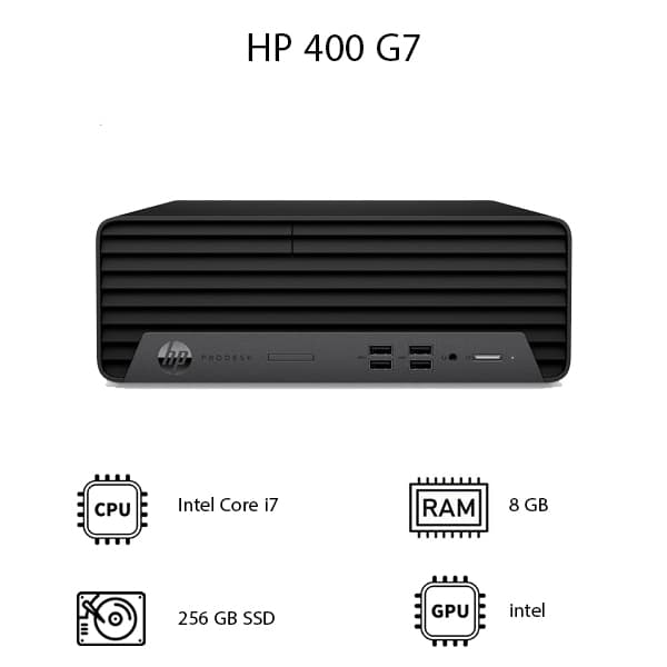 مینی کیس (hp 400 g7 core i7 (10 — تصویر ۴