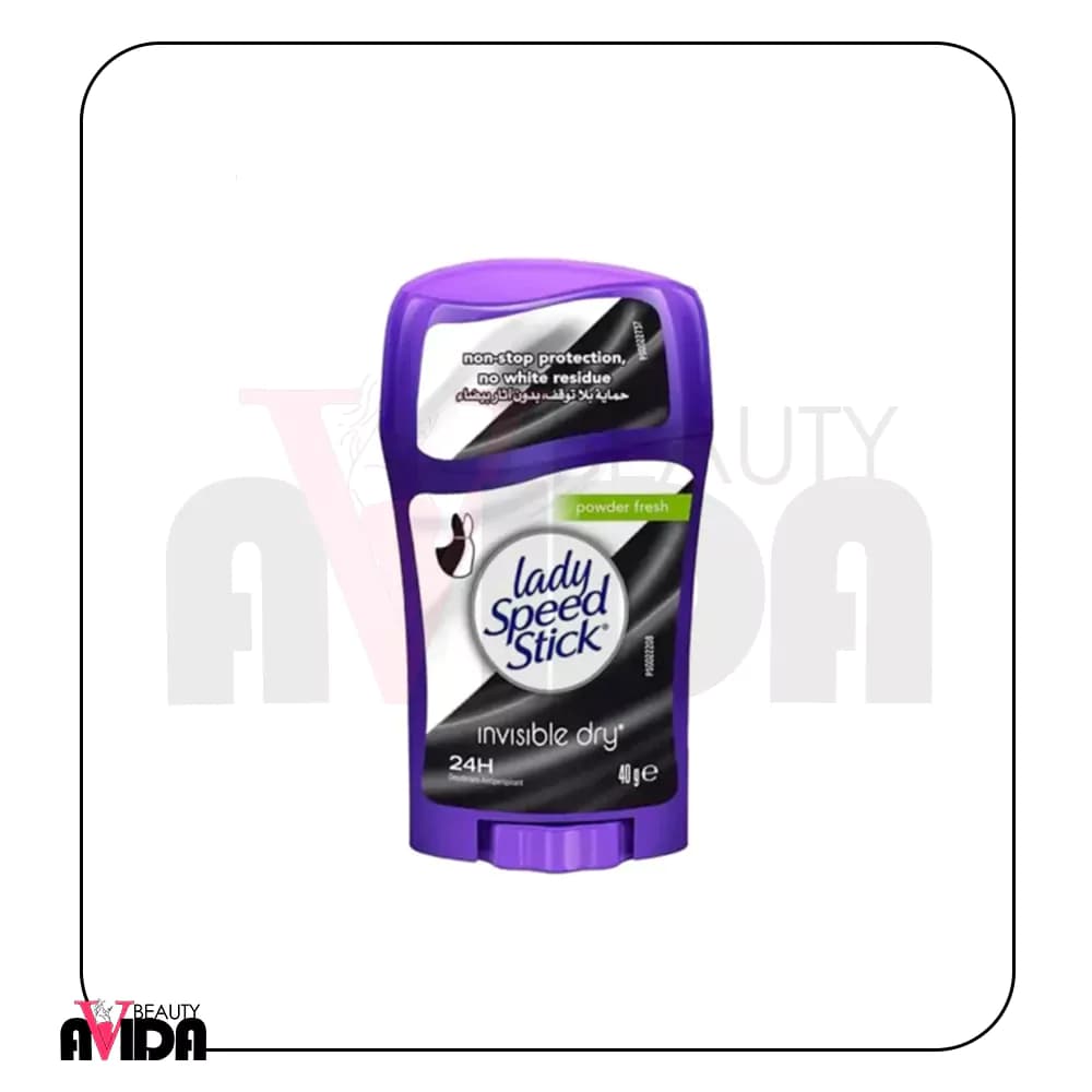 استیک ضد تعریق زنانه لیدی اسپید استیک مدل invisible dry وزن 40 میلی لیتر — تصویر ۴