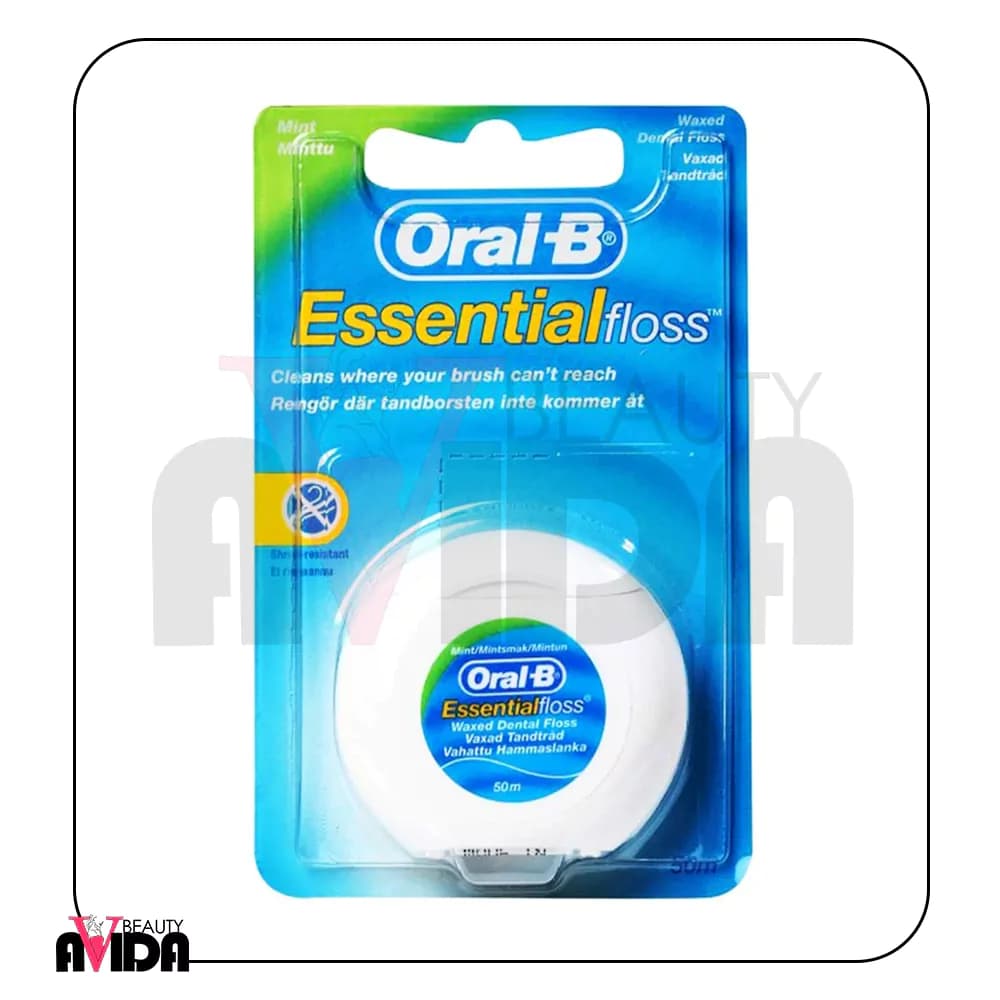 نخ دندان اورال بی مدل Essential Floss طول ۵۰ متر