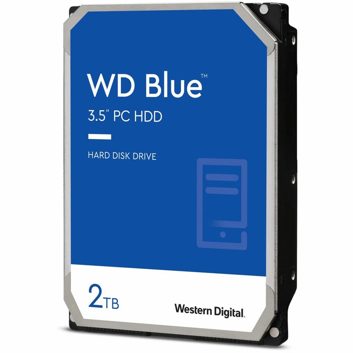 هارد دیسک اینترنال 3.5 اینچ وسترن ابی دیجیتال مدل Blue ظرفیت 2 ترابایت — تصویر ۲