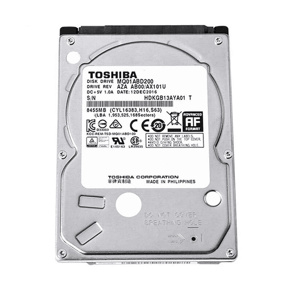 هارد اینترنال لپ‌تاپی توشیبا مدل 2.5 اینچی Toshiba HDD مدل MQ01ABD050 ظرفیت 500 گیگابایت