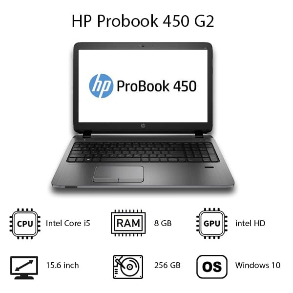 لپ تاپ HP مدل Probook 450 G2 — تصویر ۶