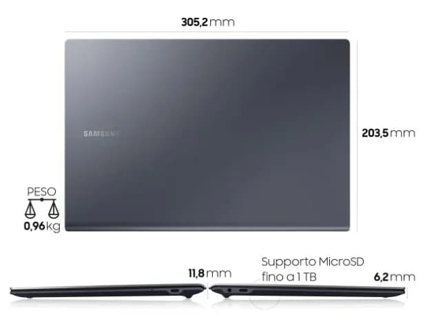 لپ‌تاپ سامسونگ Galaxy book s NP767XCM — تصویر ۱۲