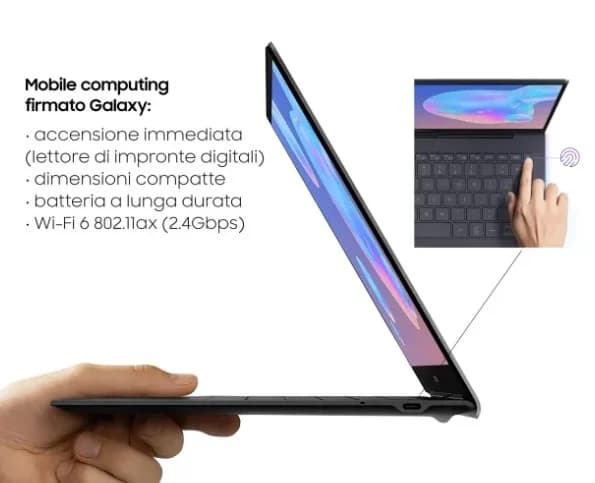 لپ‌تاپ سامسونگ Galaxy book s NP767XCM — تصویر ۸