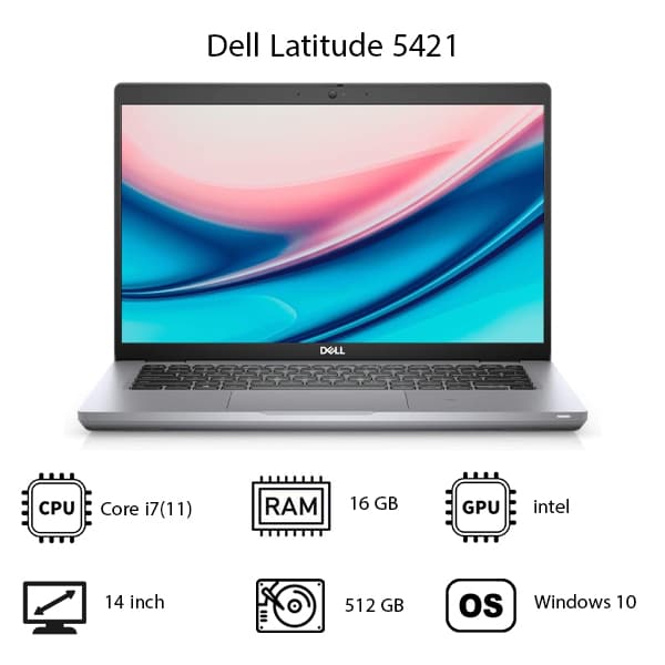 لپ تاپ Dell مدل Latitude 5421
