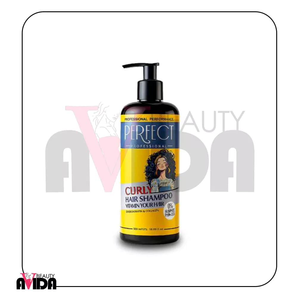 شامپو موی فر پرفکت Curly Hair Shampoo حجم 480 میلی لیتر — تصویر ۲