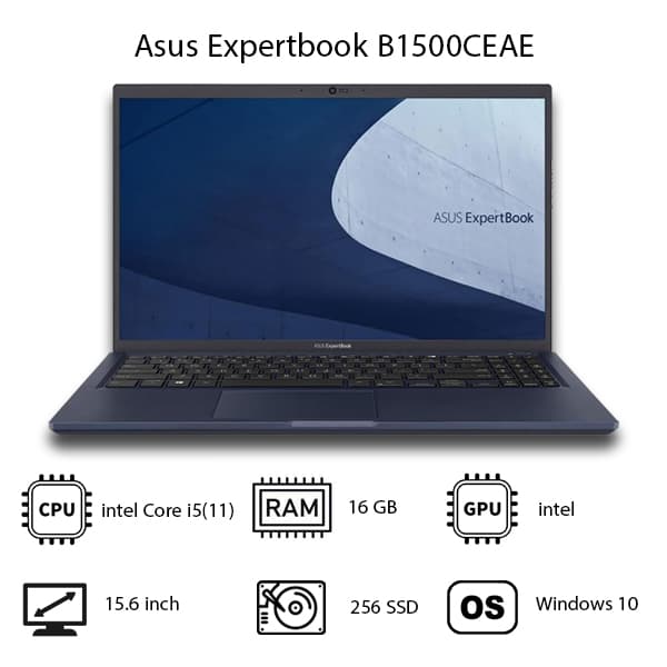 لپ تاپ Asus مدل Expertbook B1500CEAE