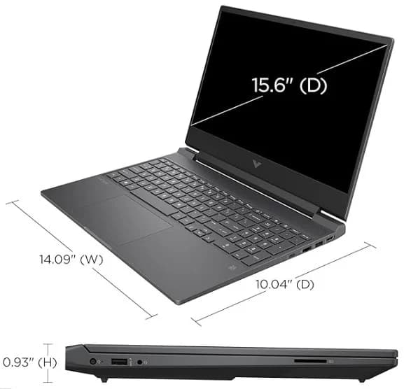 لپ‌تاپ گیمینگ HP Victus 15 /i5-12/16/512/3050 — تصویر ۶