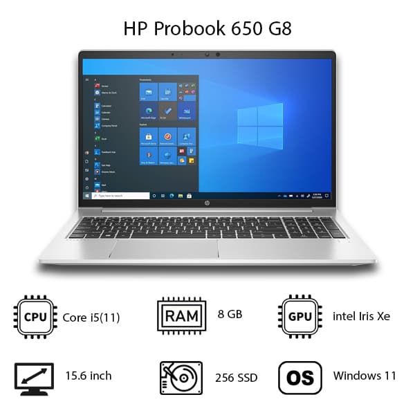 لپ تاپ HP مدل Probook 650 G8 — تصویر ۸