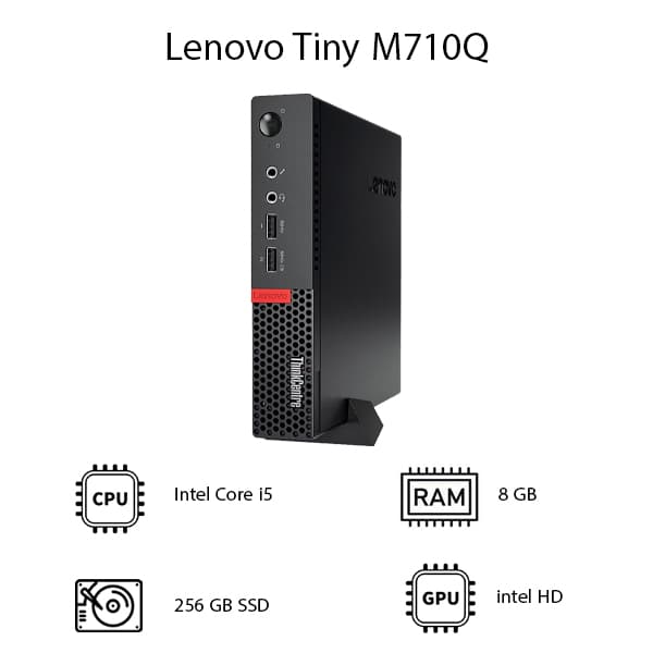 مینی کیس Lenovo Tiny M710Q – نسل 6