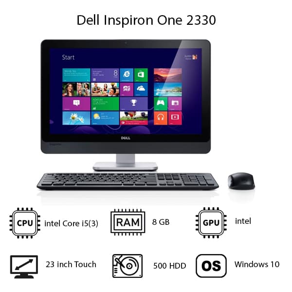 آل این وان Dell مدل Inspiron One 2330 – لمسی — تصویر ۱۰