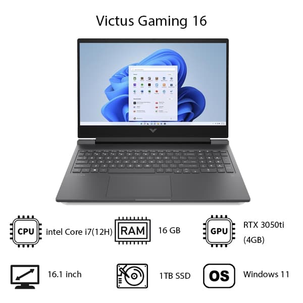 لپ تاپ HP مدل Victus Gaming 16