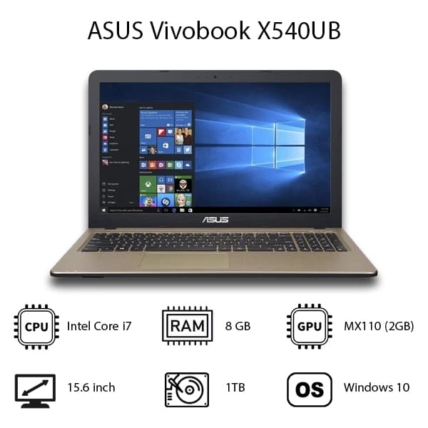لپ تاپ Asus مدل Vivobook X540UB