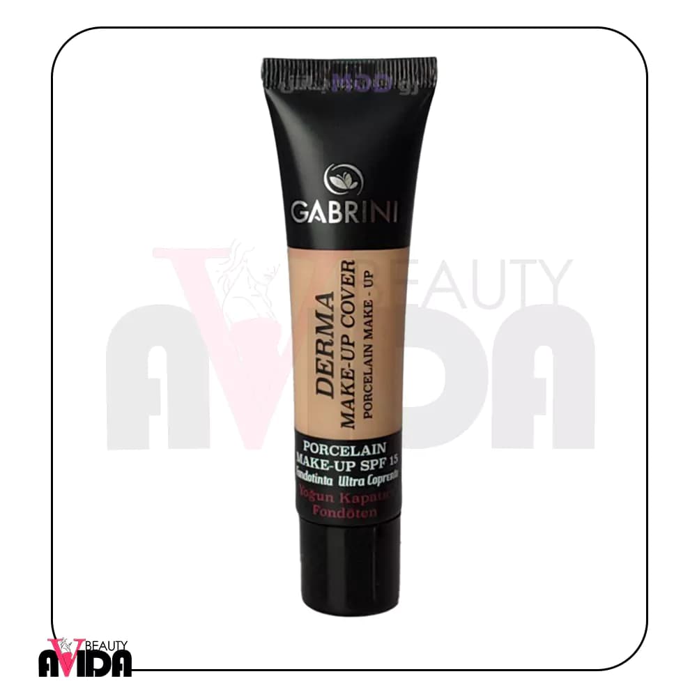 کرم پودر مات گابرینی 24 ساعته مدل Derma شماره 104