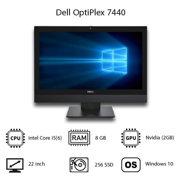 آل این وان Dell OptiPlex 7440 گرافیک دار