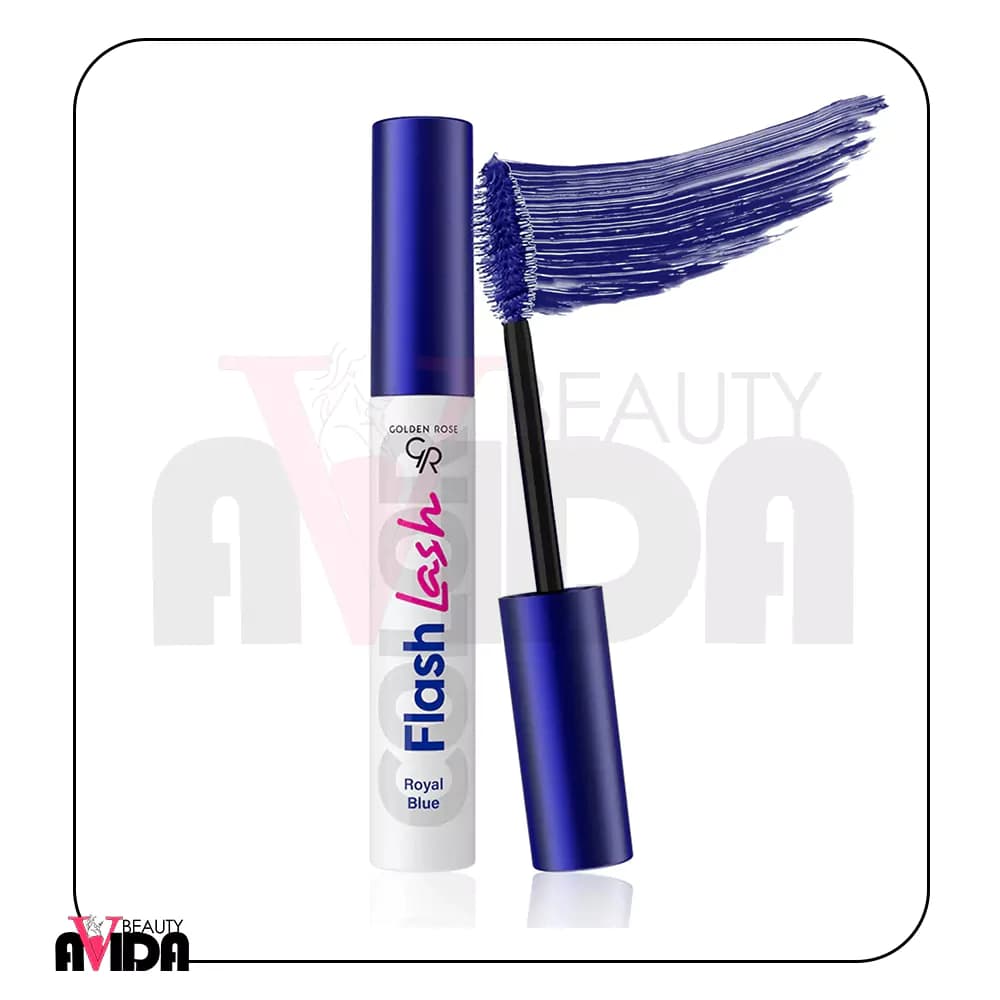 ریمل حجم‌دهنده گلدن رز مدل فلش لش Royal Blue شماره 04