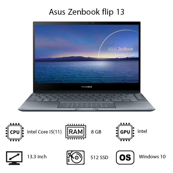 لپ تاپ Asus Zenbook Flip 13 — تصویر ۹